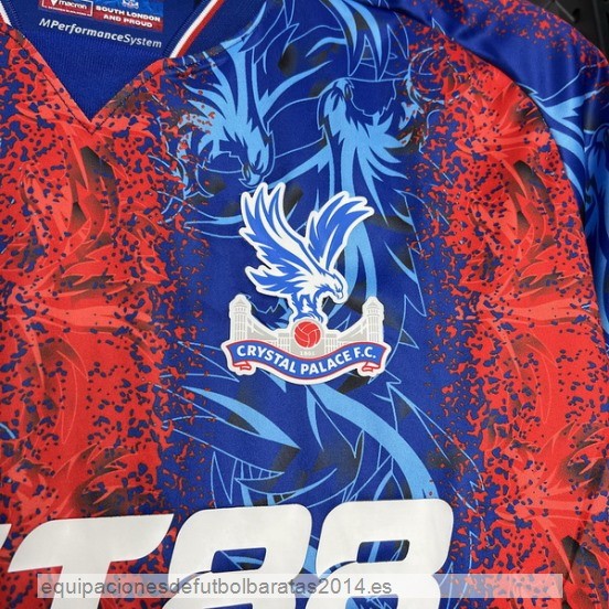 Nuevo Tailandia 1ª Camiseta Crystal Palace 24/25 Azul Rojo Baratas